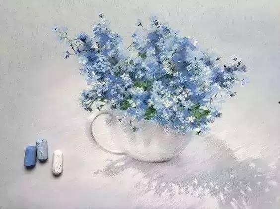 粉笔画,艺术与记忆的交织